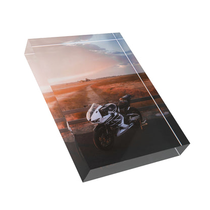 Honda CBR600RR Motorcycle Acrylic Photo Block #006 - Throttle Designs