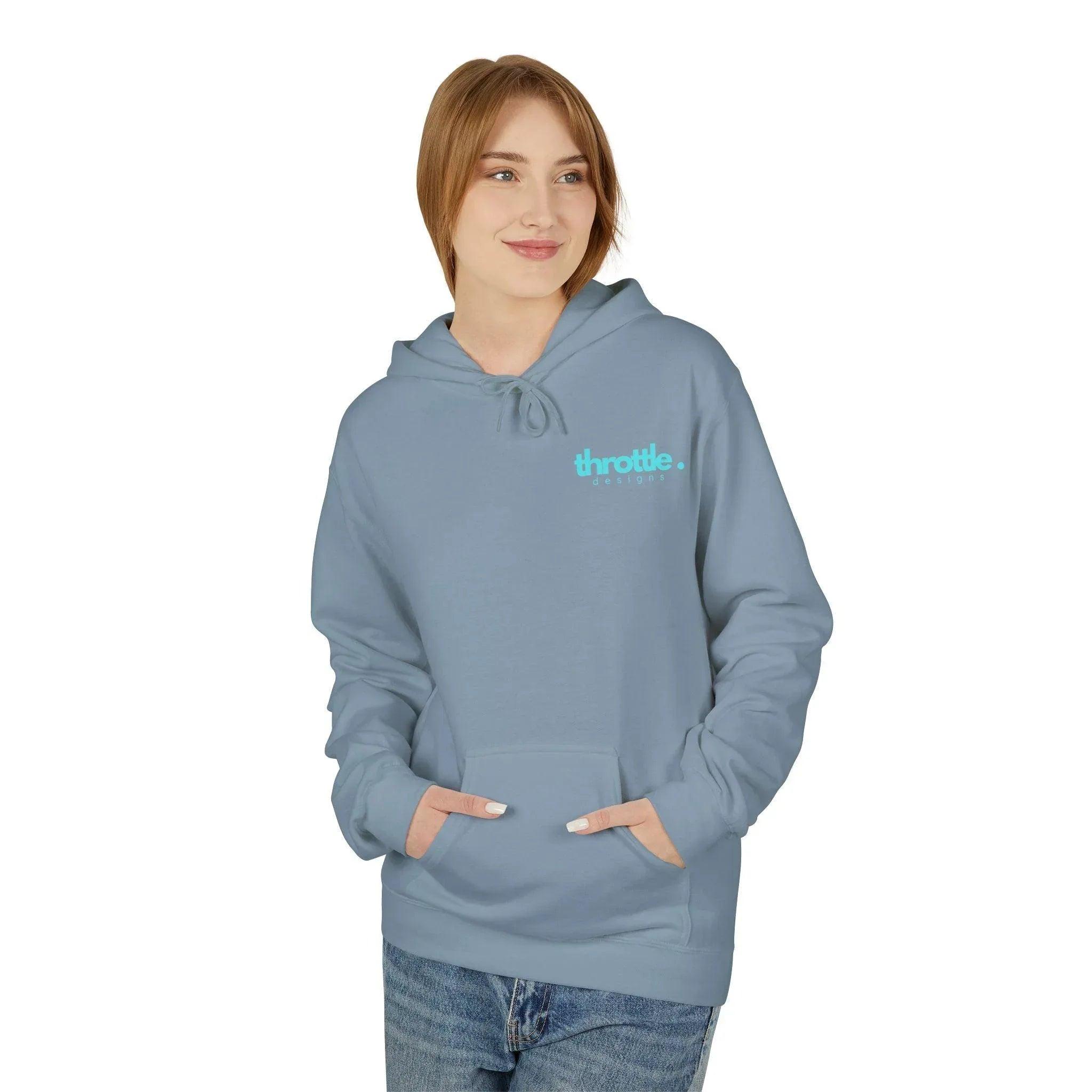 Cozy Vibes Radio Head Fleece Pullover Hoodie
