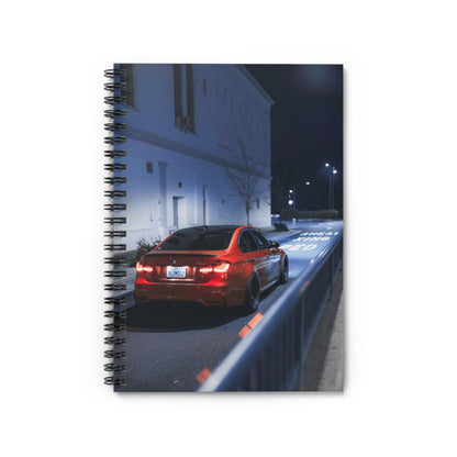 BMW F80 M3 Automotive Spiral Notebook #002 - Throttle Designs