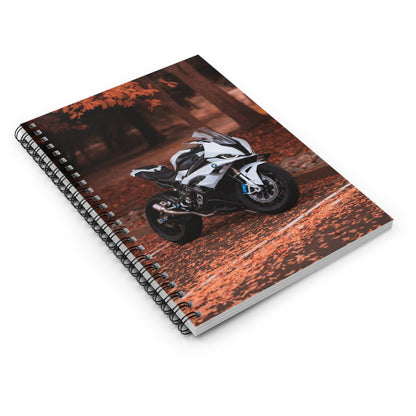 BMW S1000RR Motorcycle Spiral Notebook #018 - Throttle Designs