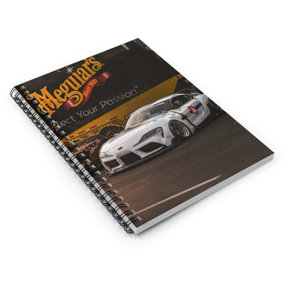 Toyota Supra Mk5 Automotive Spiral Notebook #001 - Throttle Designs