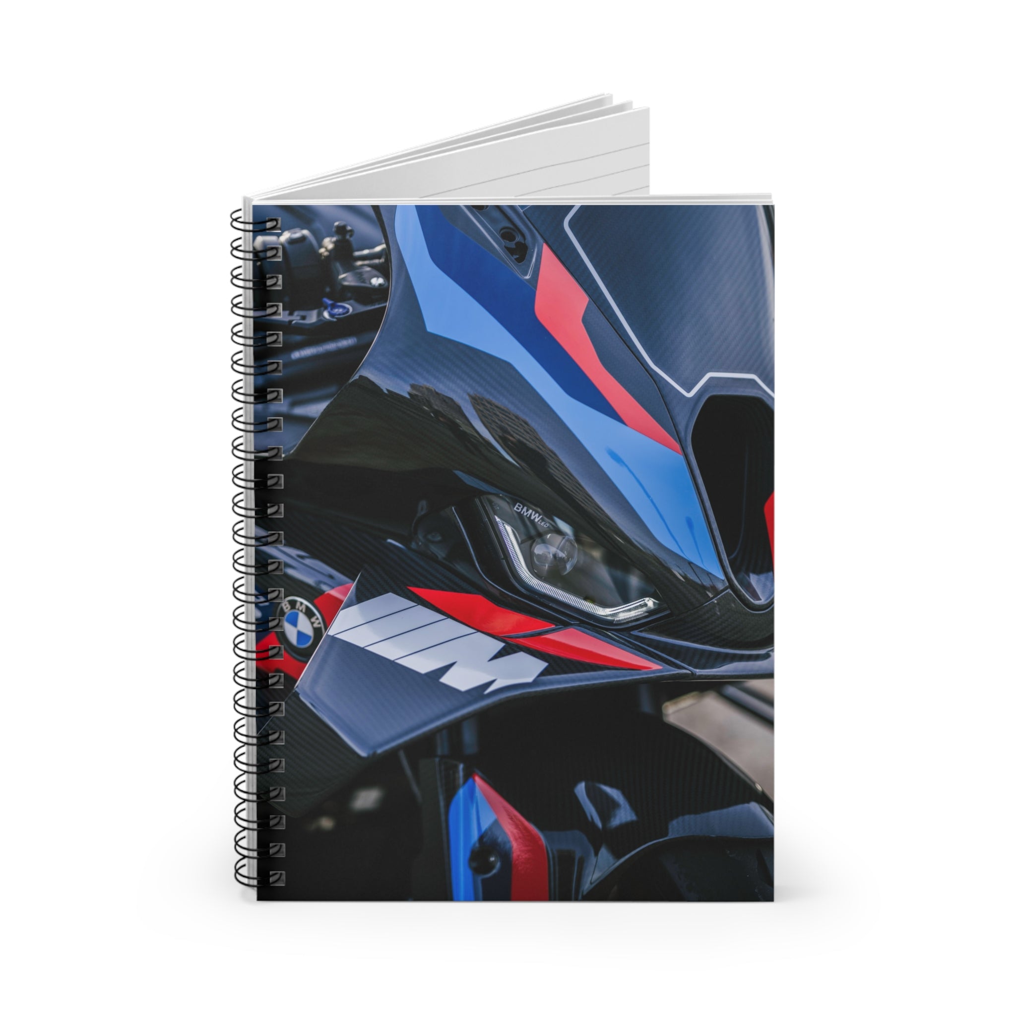 BMW M1000RR Motorcycle Spiral Notebook #001 - Throttle Designs