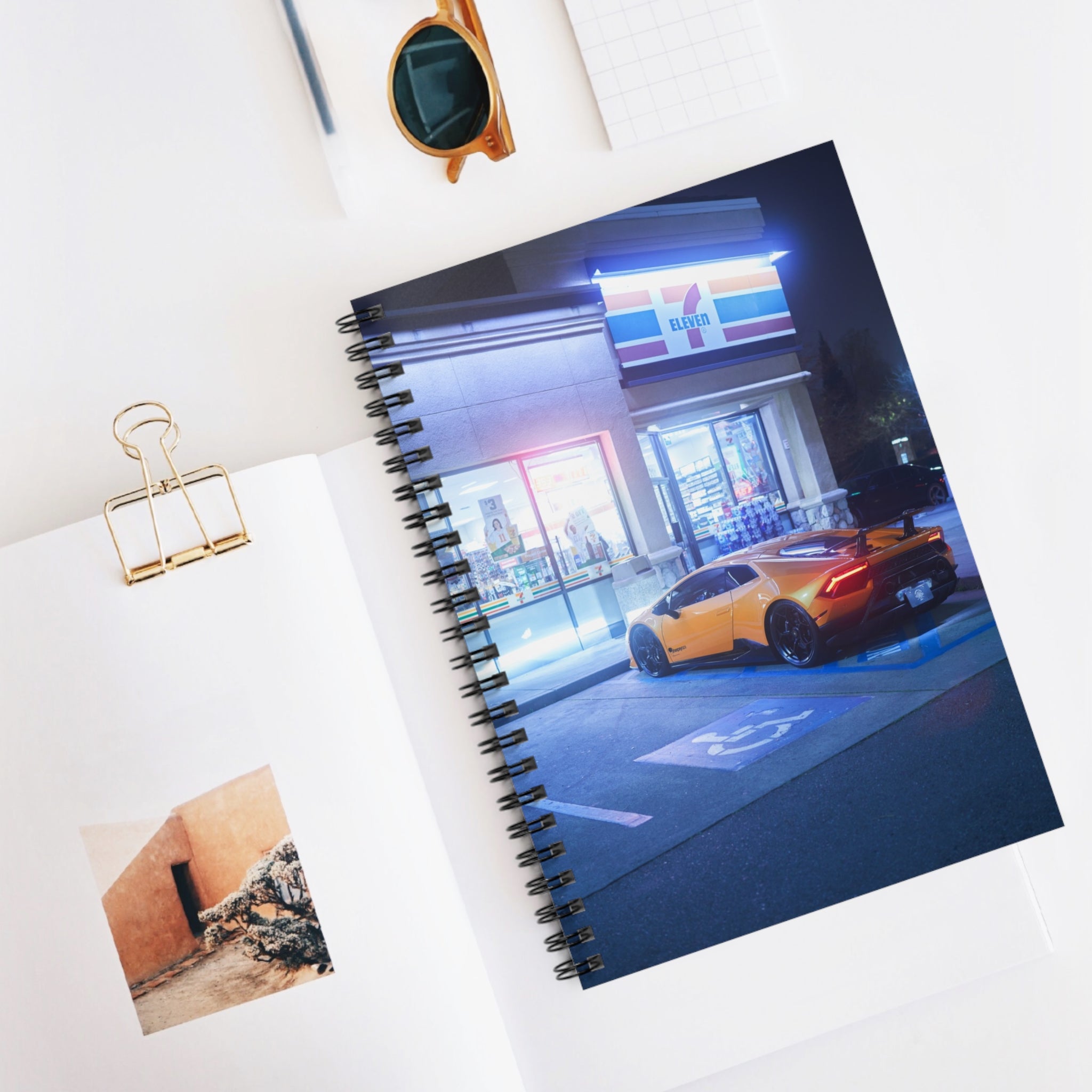 Lamborghini Huracan Automotive Spiral Notebook #018 - Throttle Designs