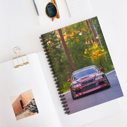 Toyota Chaser Automotive Spiral Notebook #002 - Throttle Designs