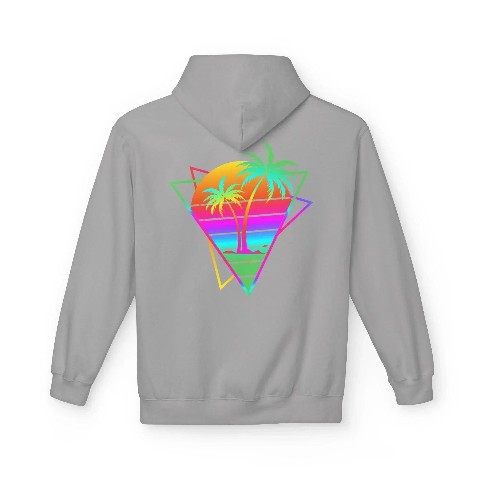 Vaporwave Vintage Fleece Hoodie for Ultimate Comfort and Style