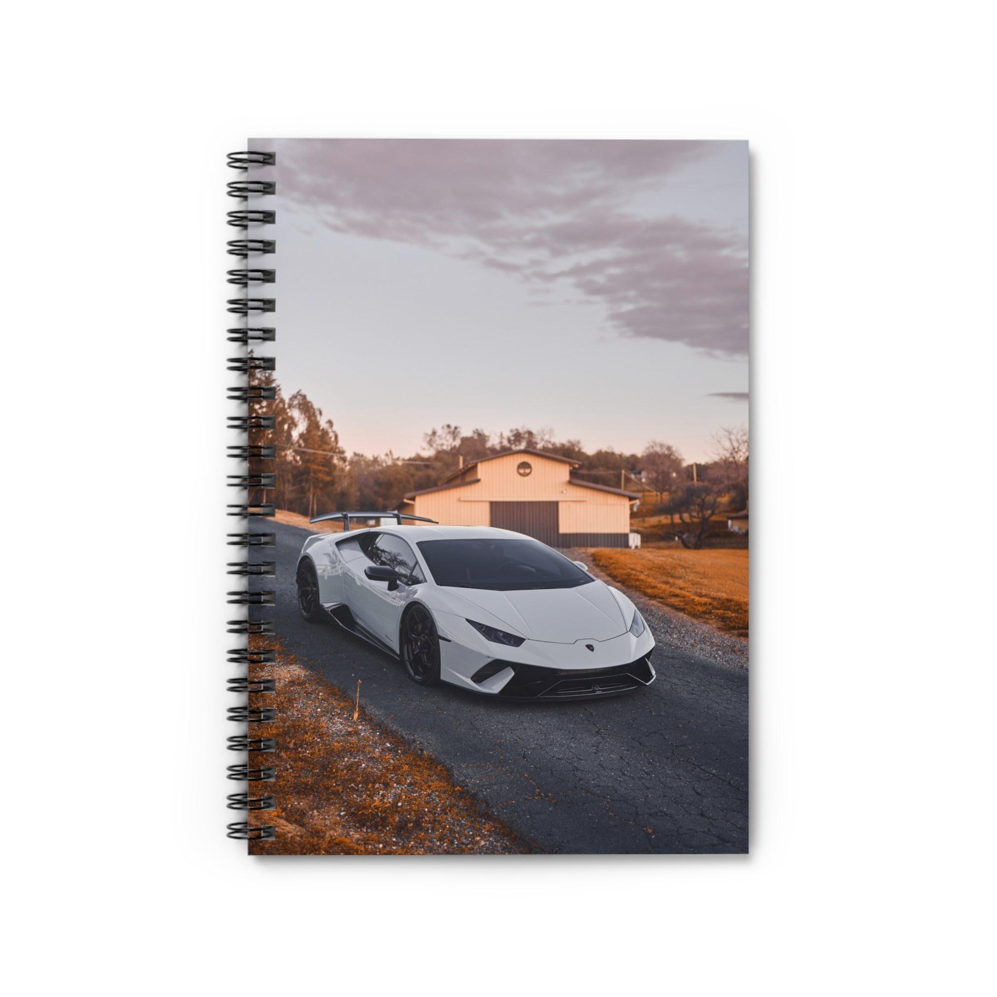 Lamborghini Huracan Automotive Spiral Notebook #046 - Throttle Designs