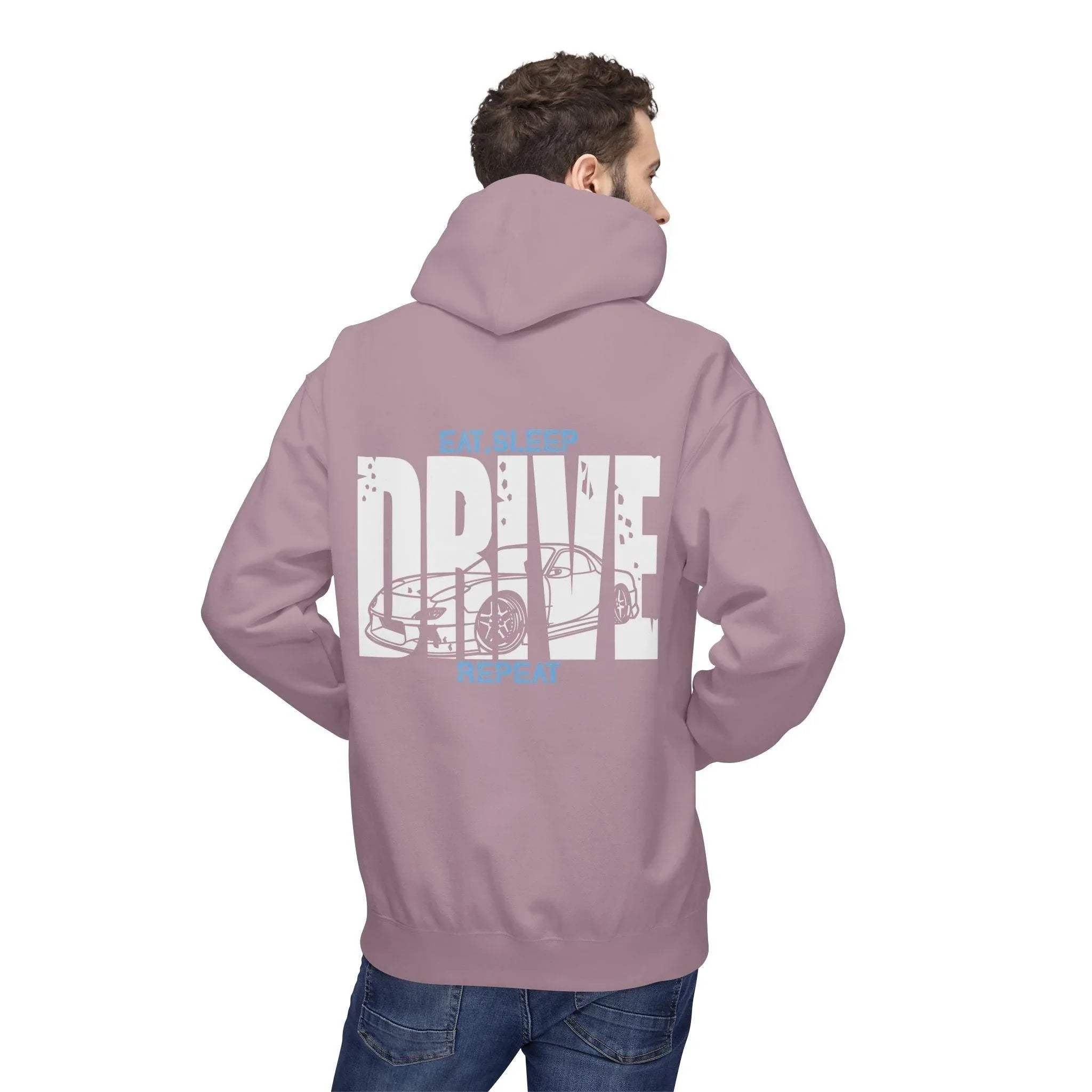 Mazda FD RX7 DRIVE Fleece Hoodie - Comfort Meets Style for Car Lovers