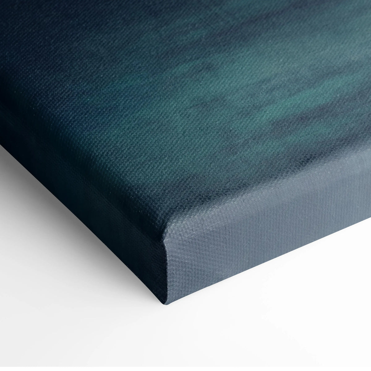 Lamborghini Aventador inspired car wall art canvas print with deep teal gradient and textured surface for track edition fans