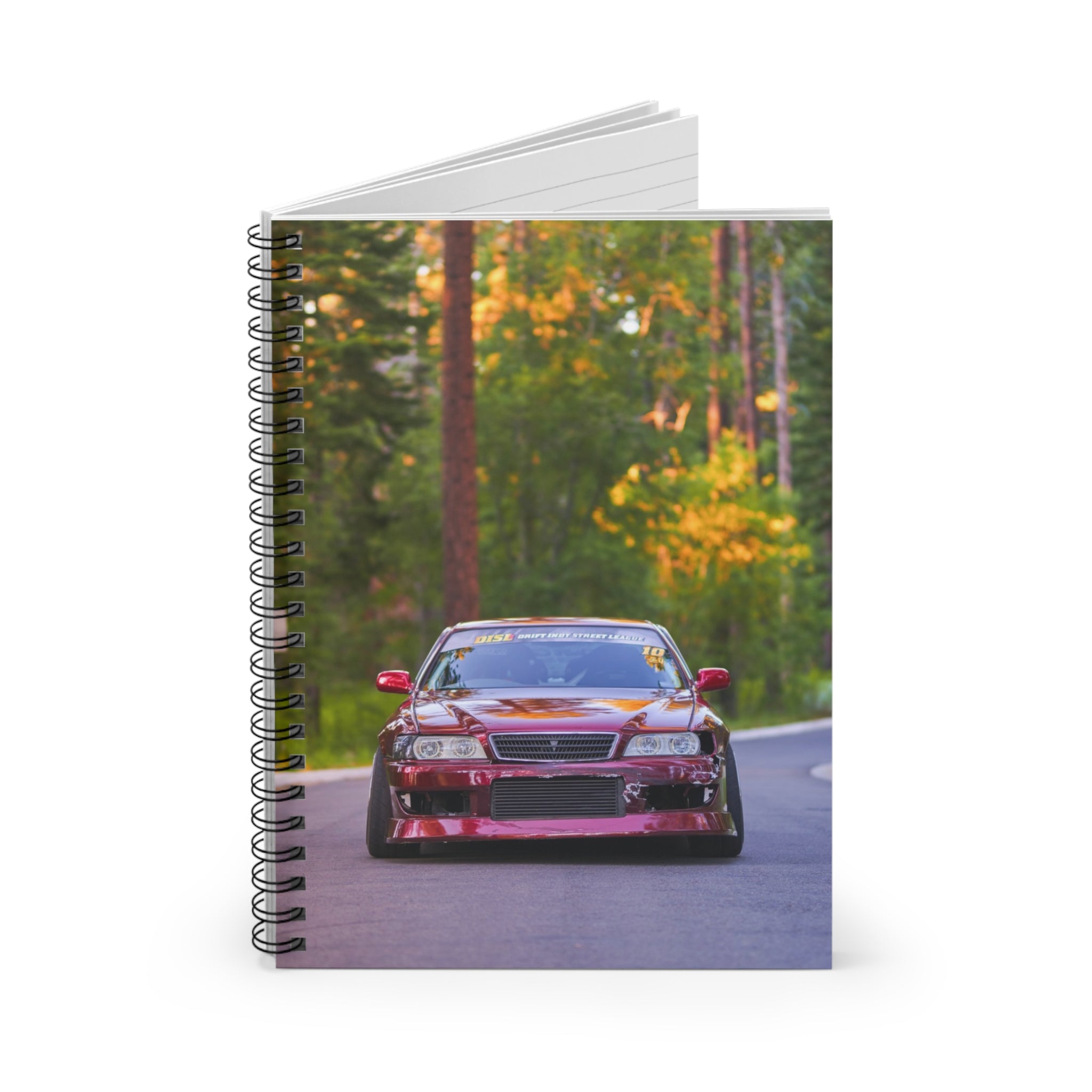 Toyota Chaser Automotive Spiral Notebook #002 - Throttle Designs