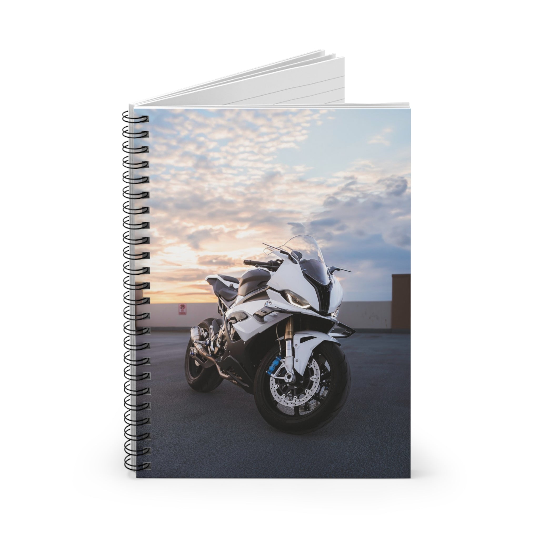 BMW S1000RR Motorcycle Spiral Notebook #060 - Throttle Designs