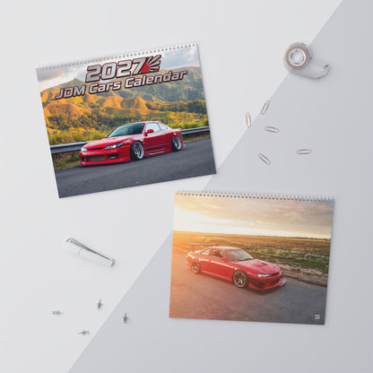 2027 JDM Cars Wall Calendar – Japanese Performance Cars, Tuner Cars & Automotive Artwork Collection