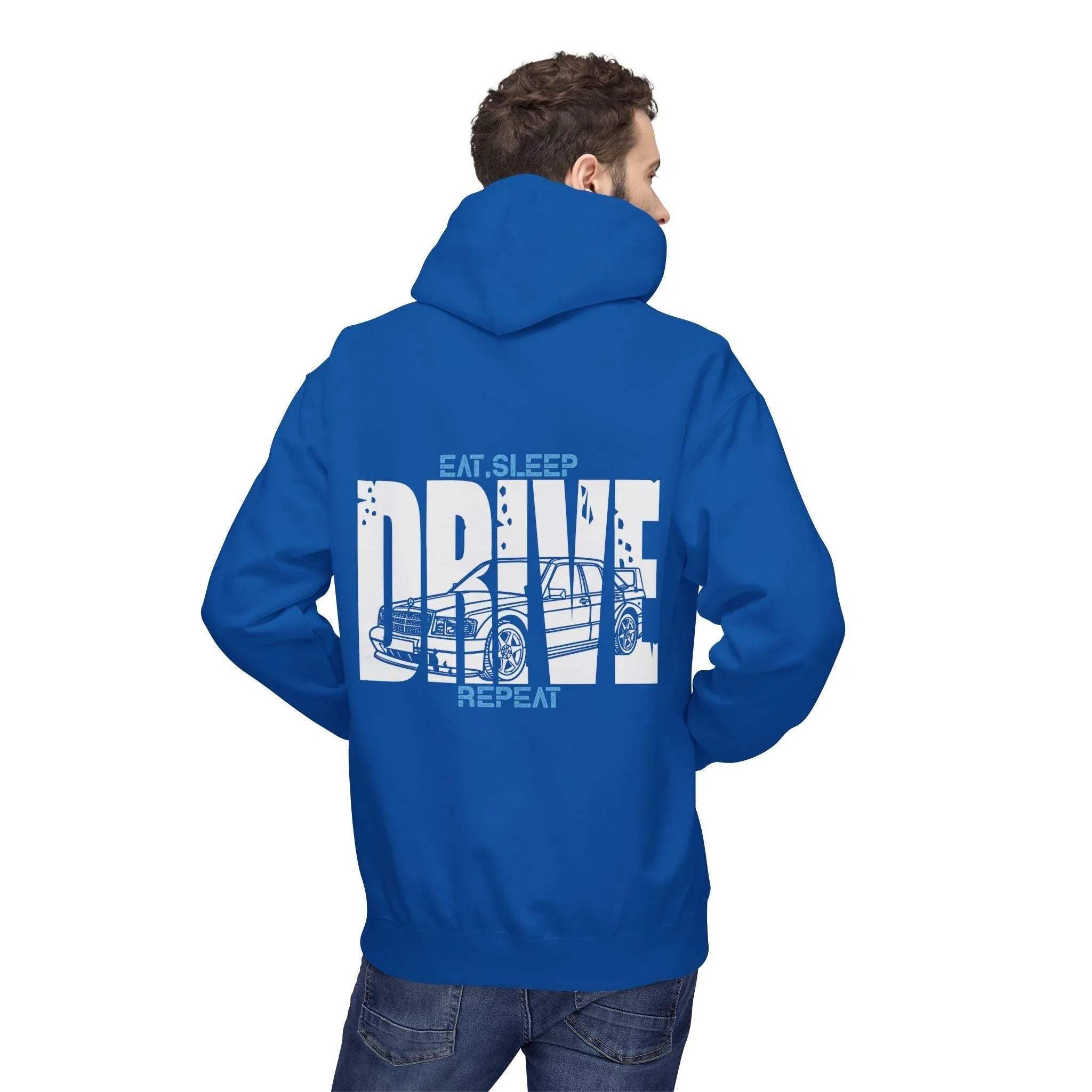 Porsche GT3RS DRIVE Luxury Fleece Hoodie for Car Enthusiasts