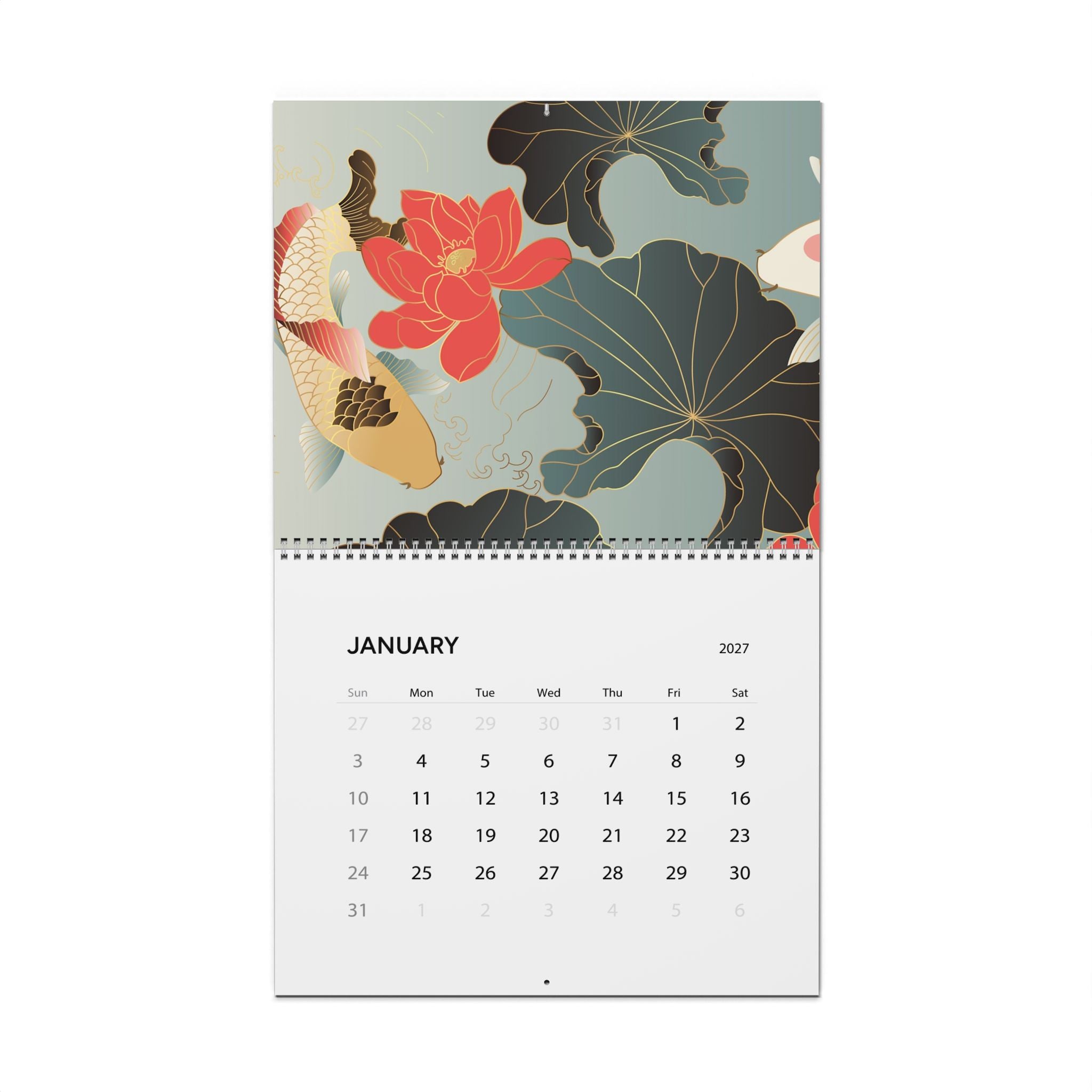 2027 Japanese Art Wall Calendar – Japan Inspired Artwork, Culture & Scenic Designs Collection