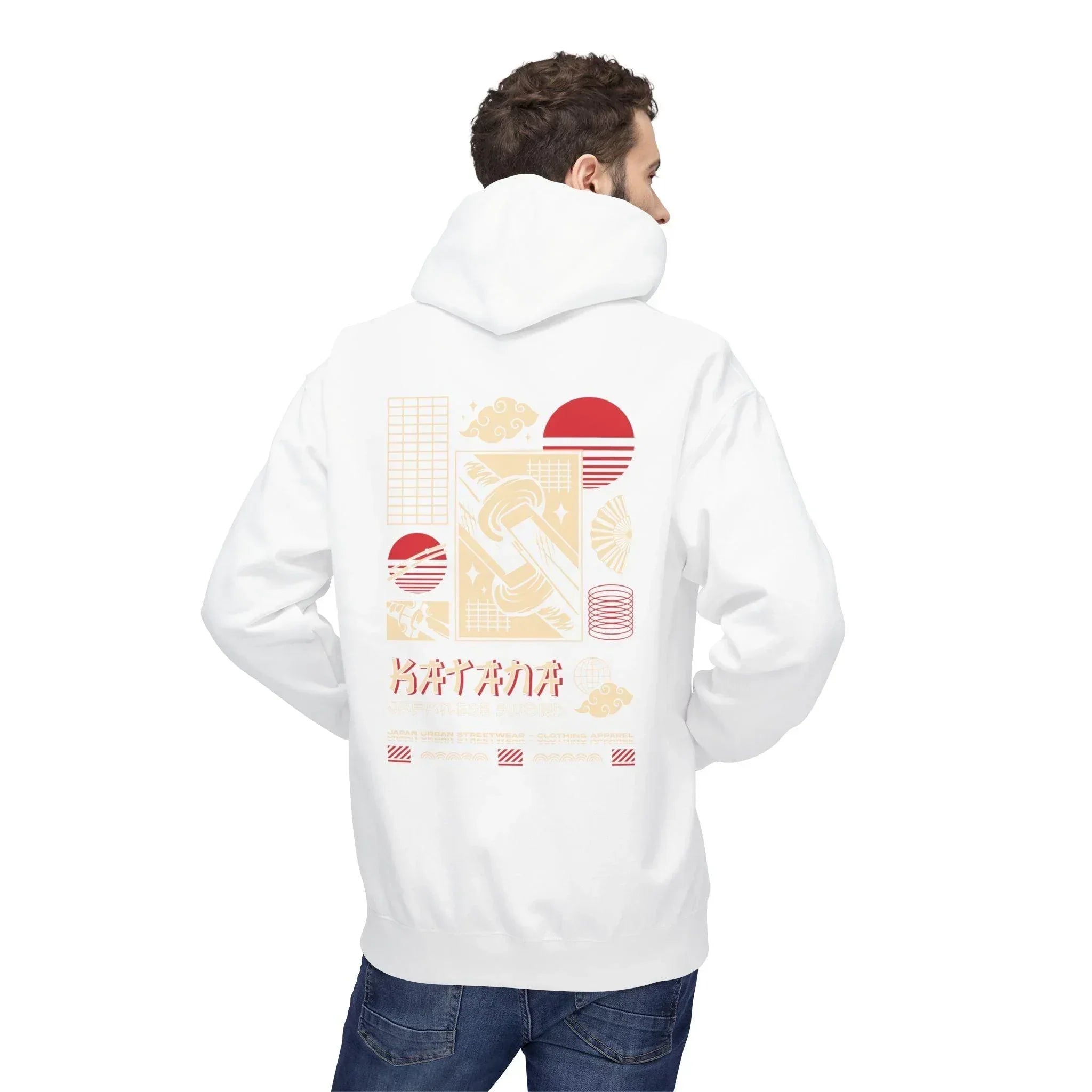 Ultimate "Katana" Japanese Fleece Hoodie for Stylish Streetwear Enthusiasts