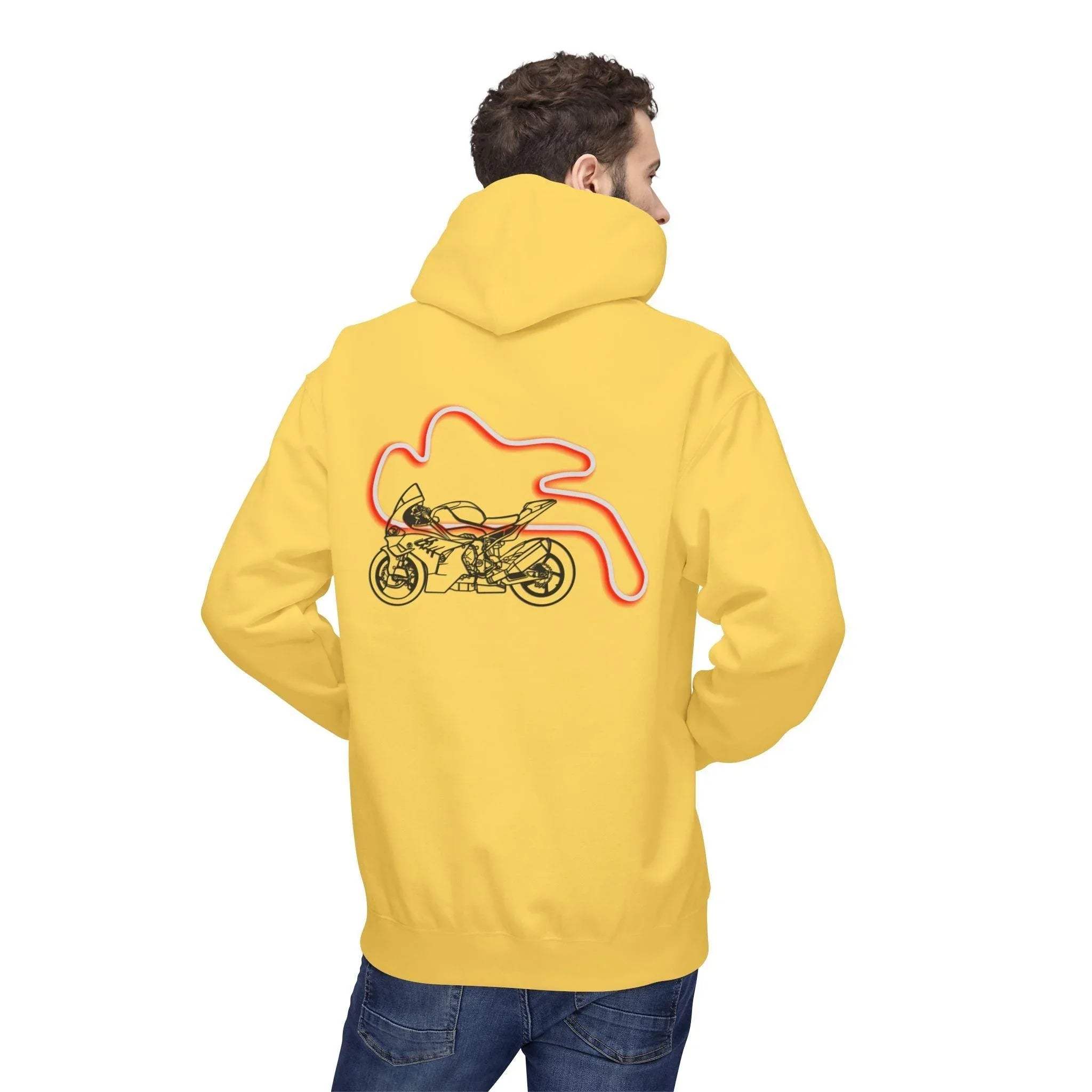 BMW Inspired M1000RR Phillip Island Fleece Hoodie Limited Edition for Fans