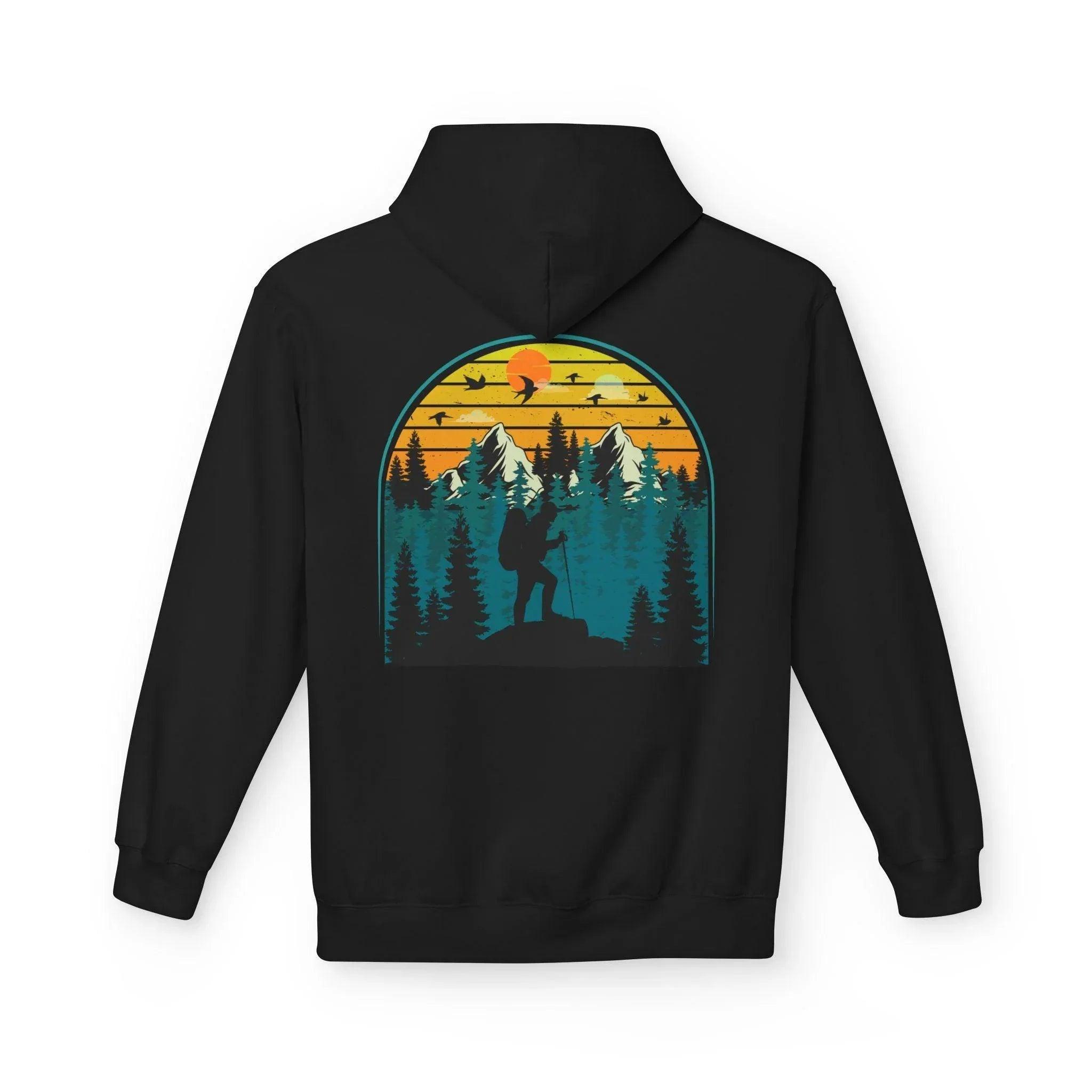 Ultimate Retro Outdoor Fleece Hoodie for Adventurers