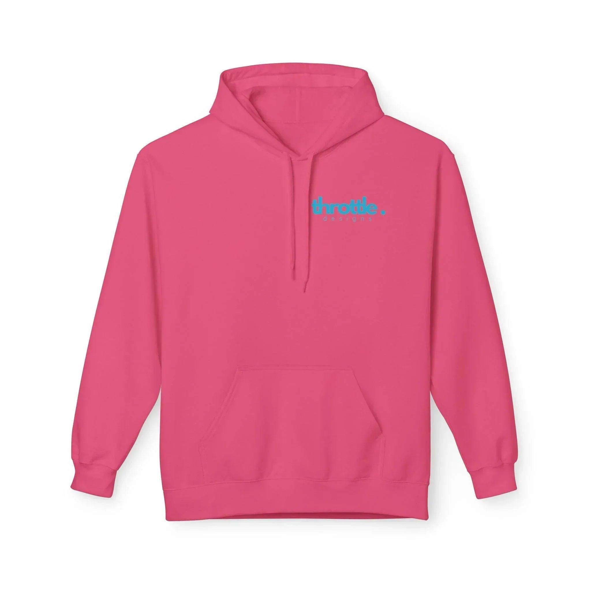 Artistic Vibes Fleece Hoodie with Headphone Design - Ultimate Comfort & Style