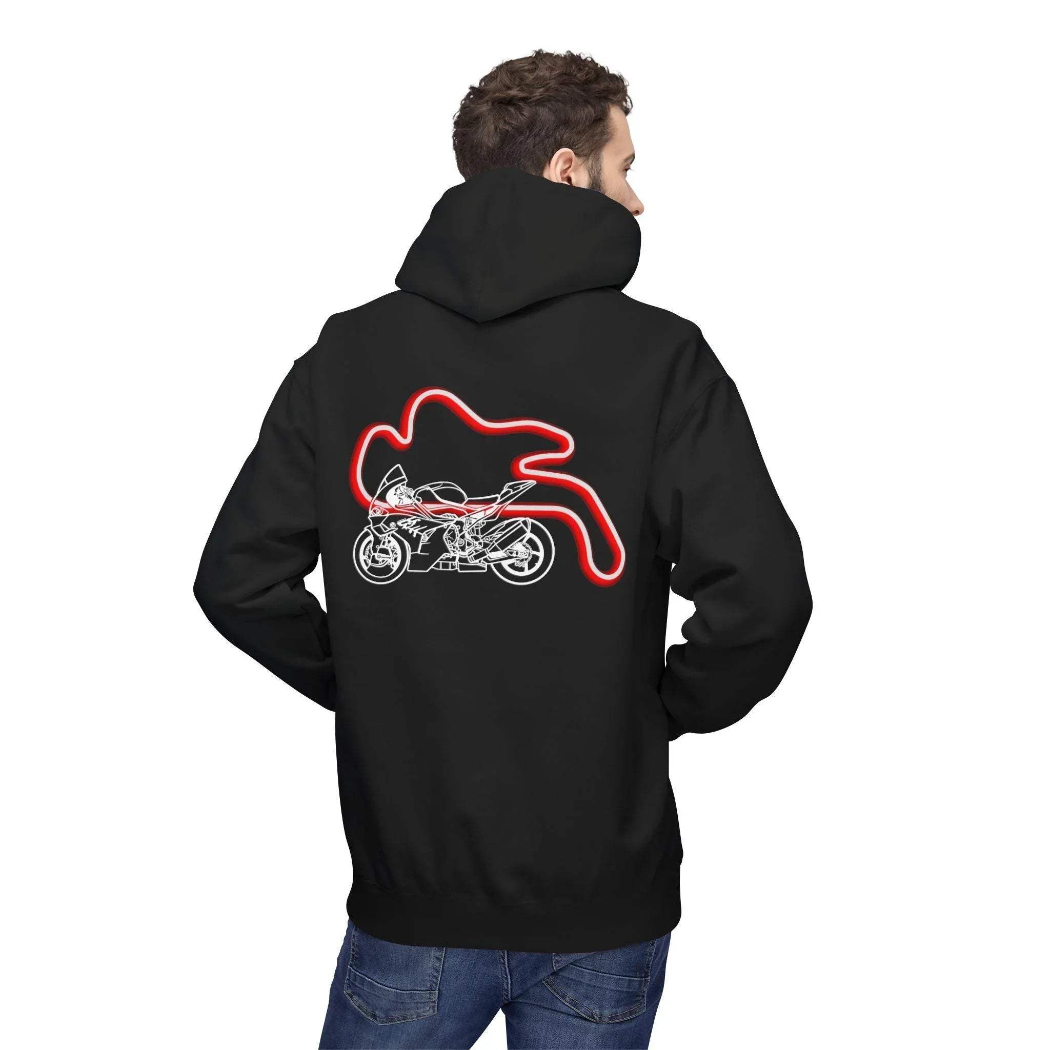 BMW Inspired M1000RR Phillip Island Fleece Hoodie Limited Edition for Fans