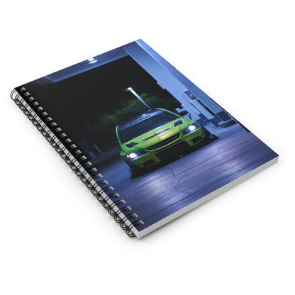 Mitsubishi Evo 9 Automotive Spiral Notebook #005 - Throttle Designs