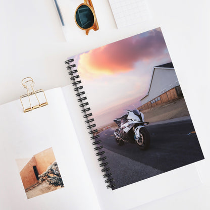 BMW S1000RR Motorcycle Spiral Notebook #112 - Throttle Designs