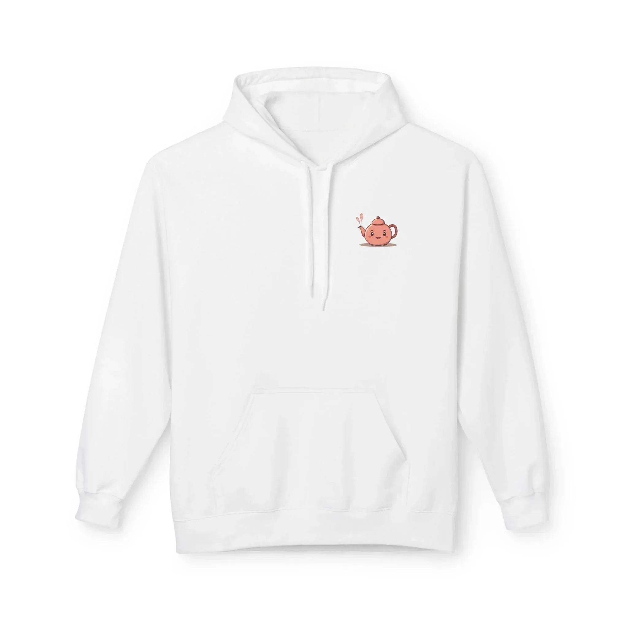 Charming Tea Cup Fleece Hoodie for Ultimate Comfort and Style