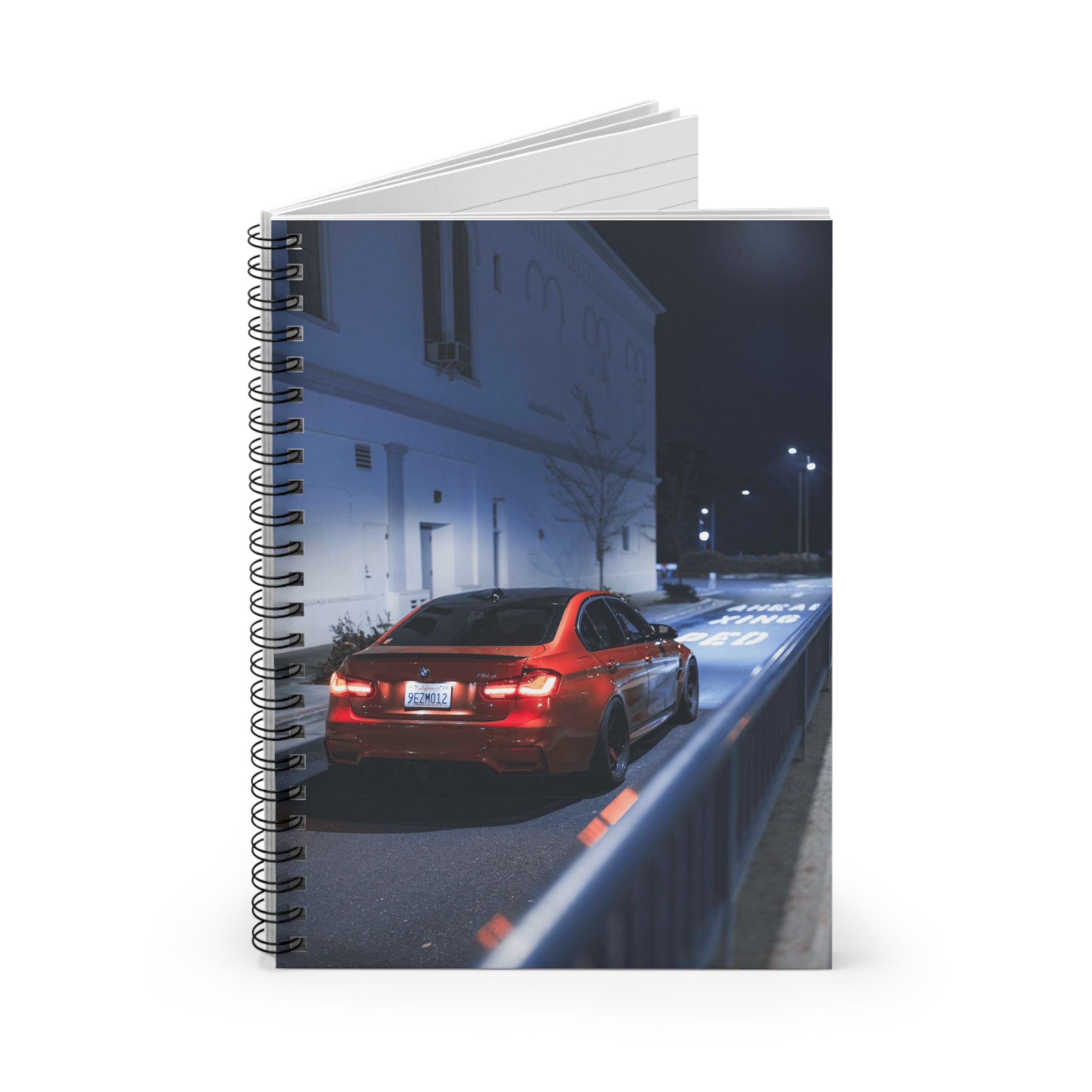 BMW F80 M3 Automotive Spiral Notebook #002 - Throttle Designs