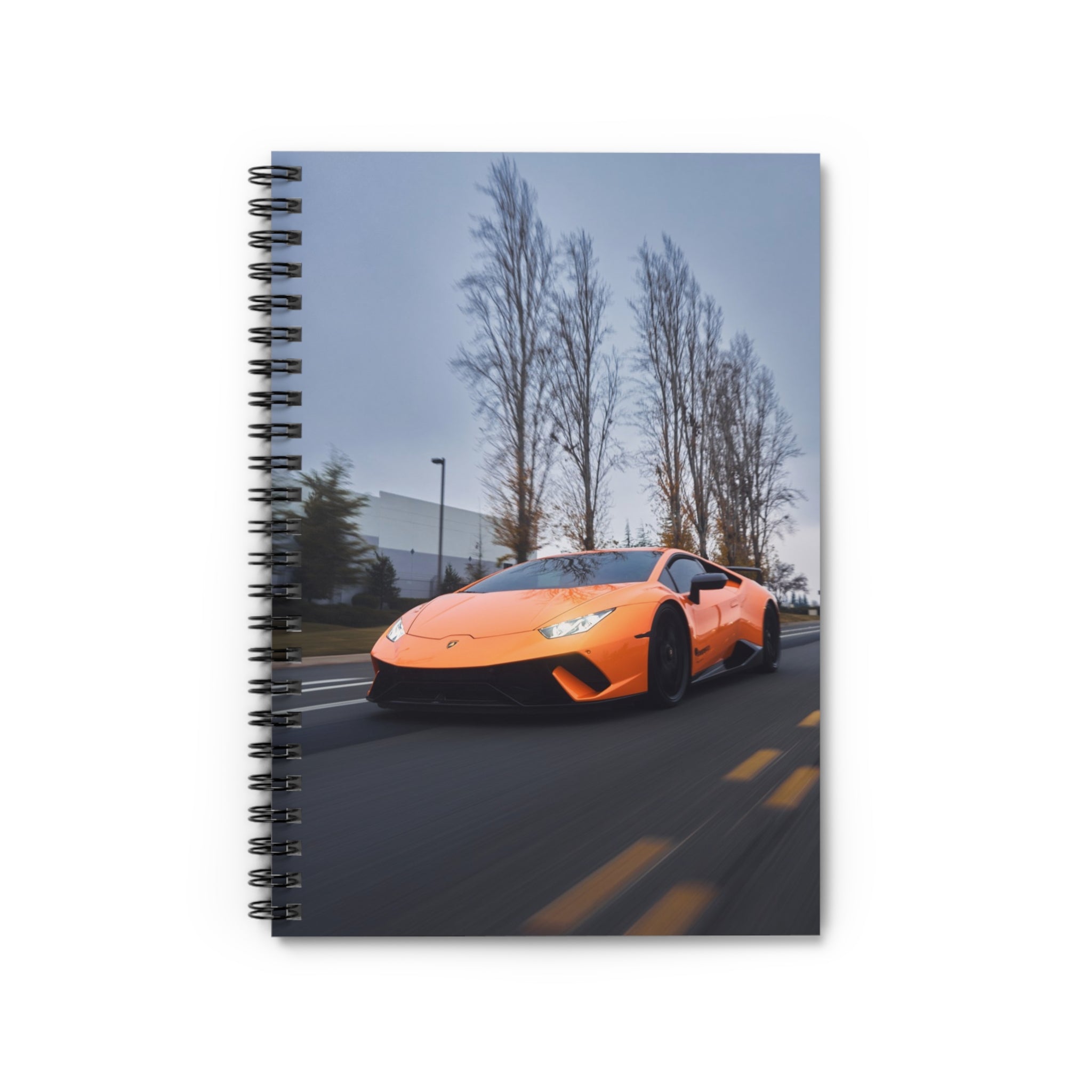 Lamborghini Huracan Automotive Spiral Notebook #007 - Throttle Designs