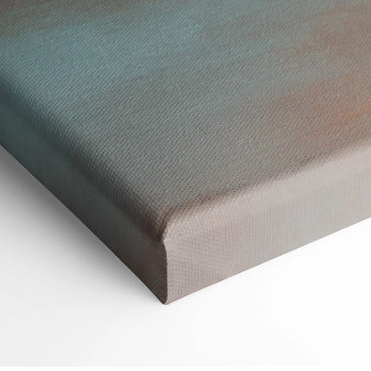 Acura NSX inspired car wall art track edition canvas painting print with textured teal to beige gradient fabric weave