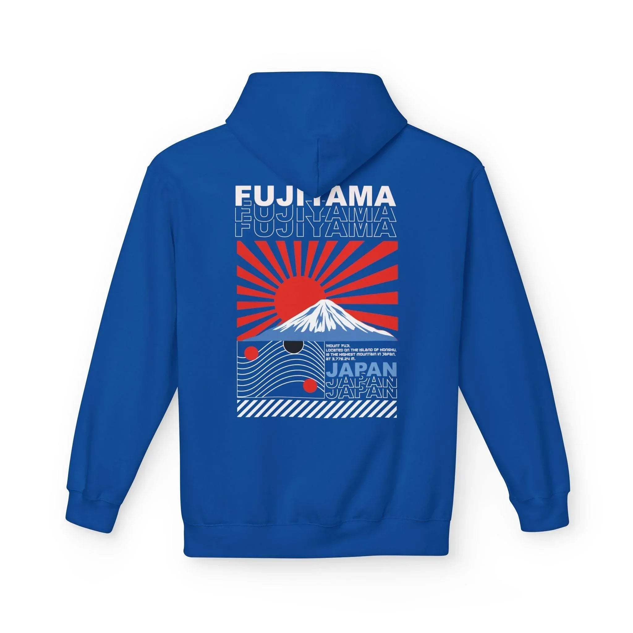 Fujiyama Japan Streetwear Cozy Fleece Hoodie - Ultimate Comfort & Style