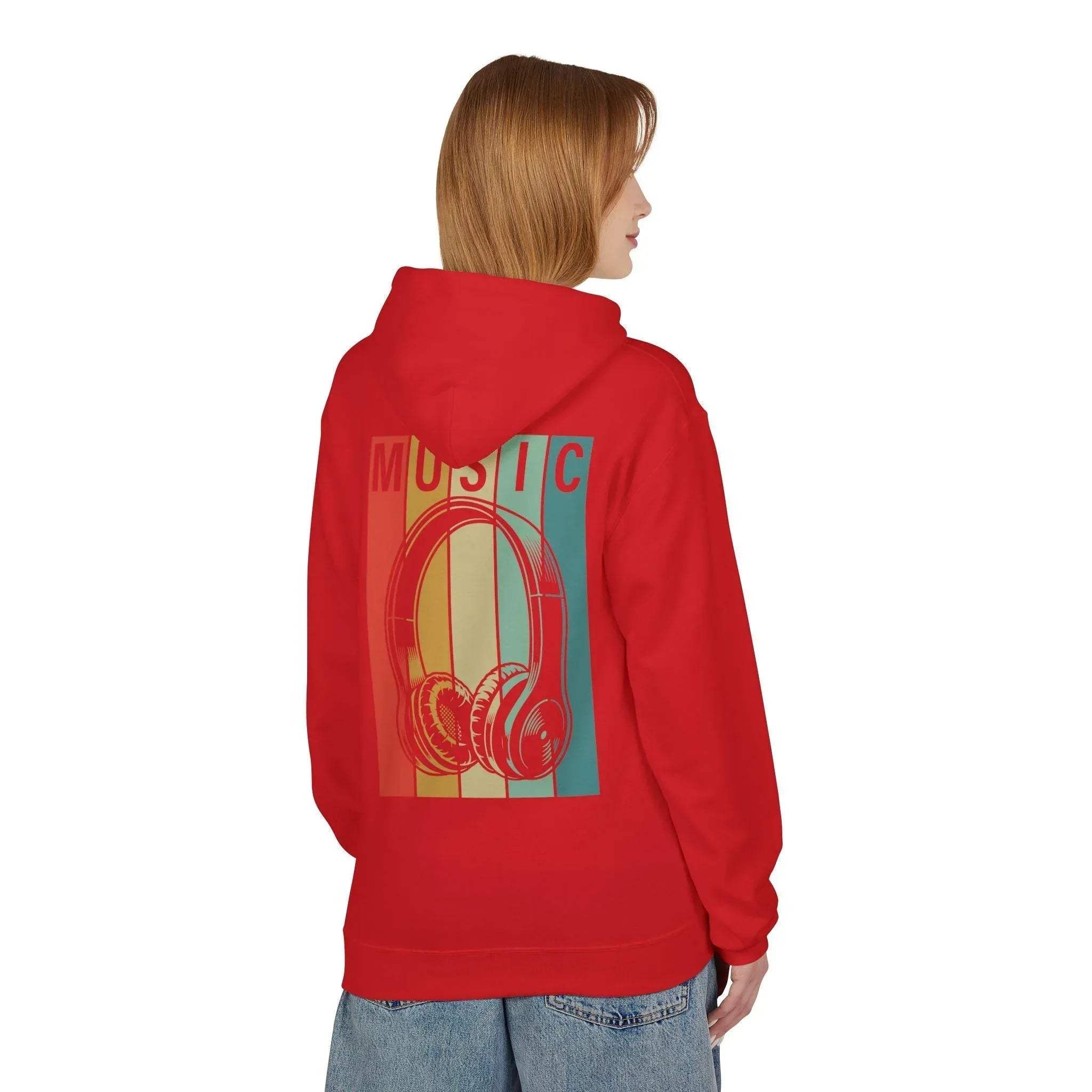 Cozy Music Lover's Fleece Hoodie for Ultimate Comfort and Style