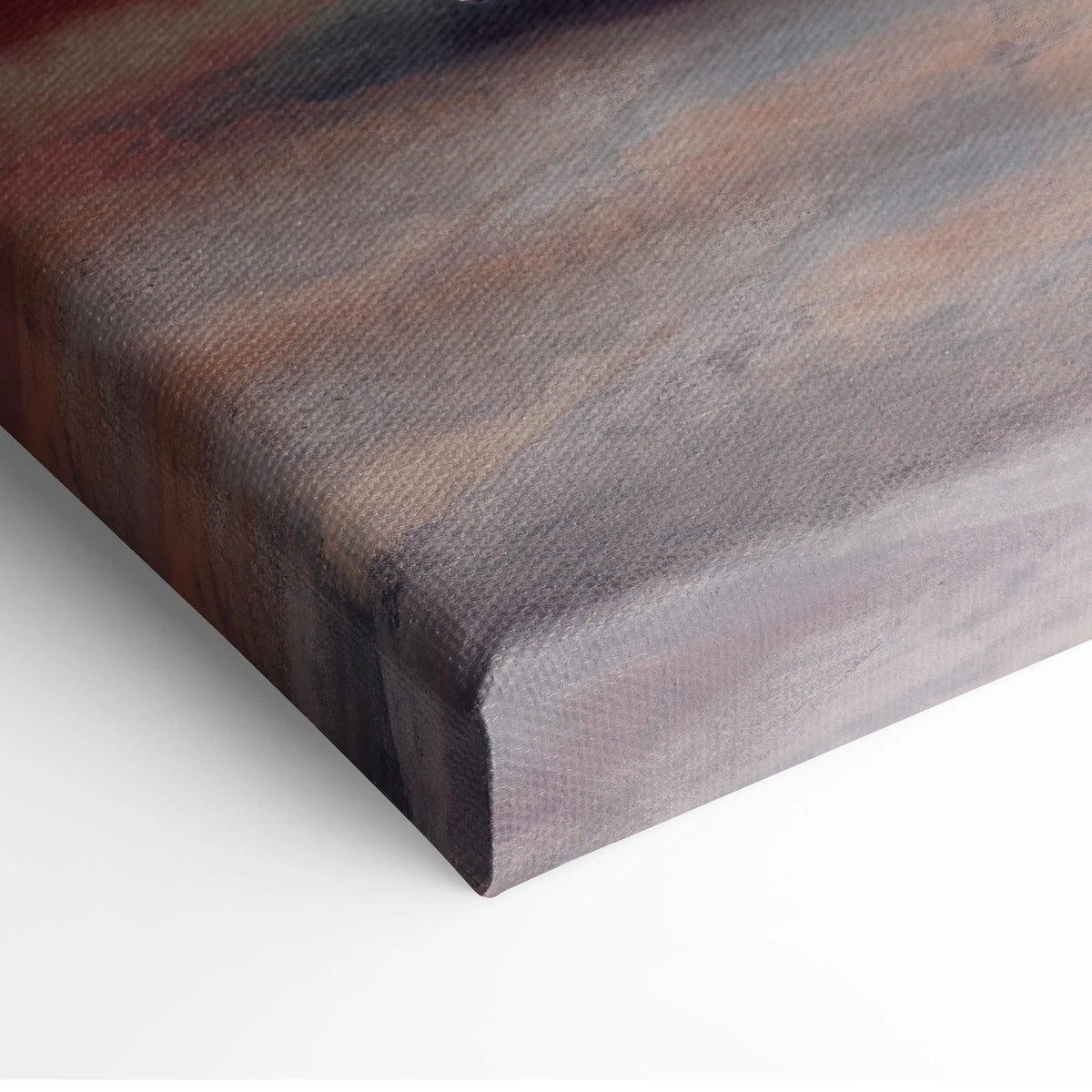 Canvas print featuring a textured abstract design in muted earth tones inspired by Lamborghini Huracán Evo Spyder supercar