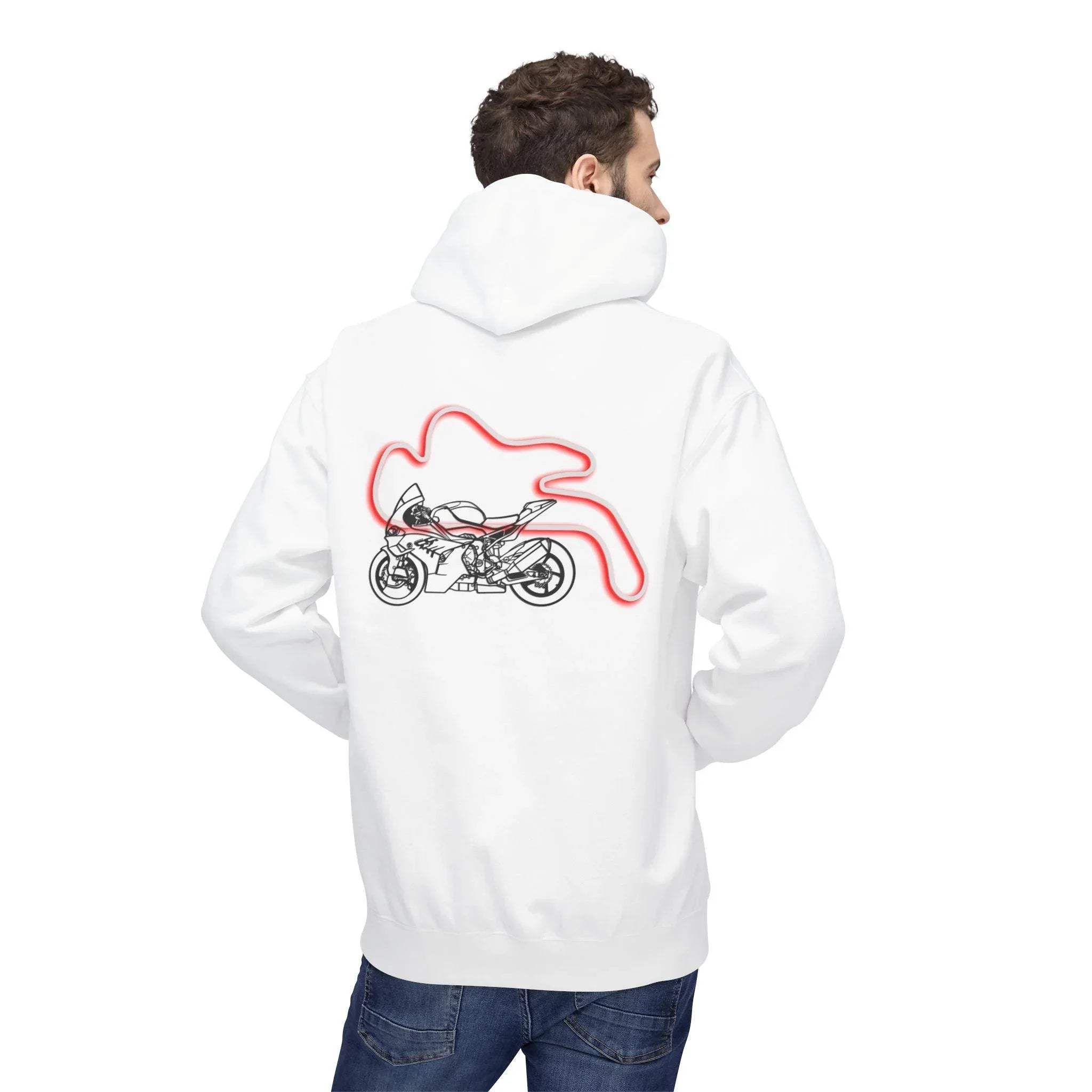 BMW Inspired M1000RR Phillip Island Fleece Hoodie Limited Edition for Fans