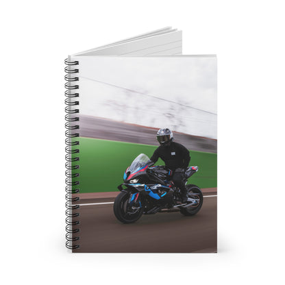 BMW M1000RR Motorcycle Spiral Notebook #002 - Throttle Designs