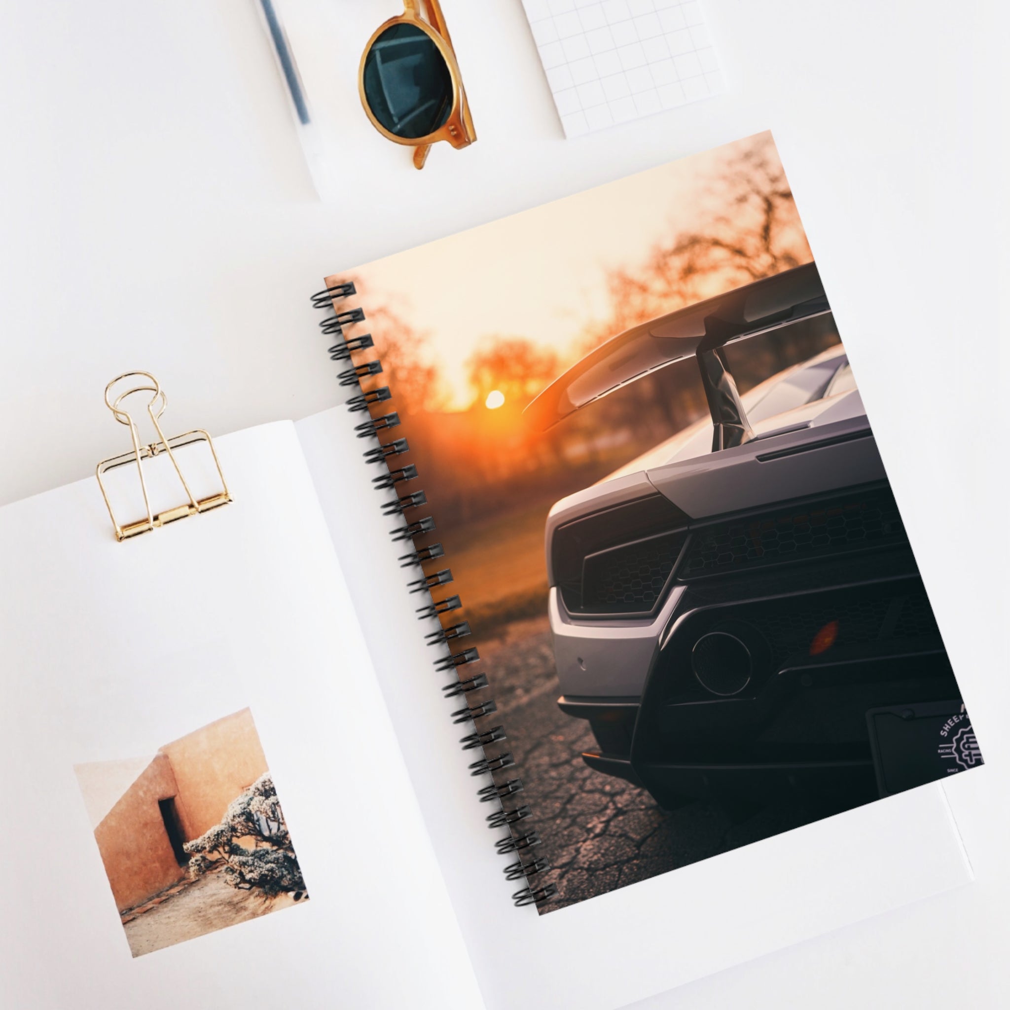 Lamborghini Huracan Automotive Spiral Notebook #041 - Throttle Designs