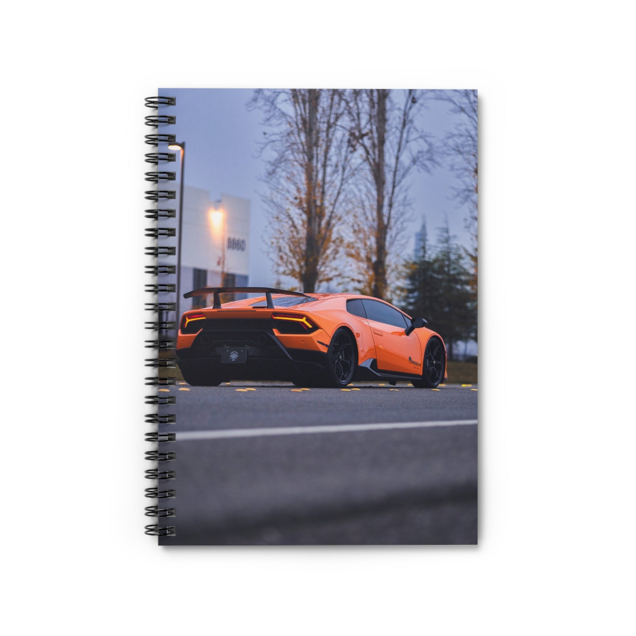 Lamborghini Huracan Automotive Spiral Notebook #012 - Throttle Designs