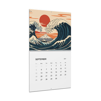 2027 Japan & Japanese Artwork Wall Calendar – Japanese Culture, Scenic Art & Colorful Inspired Designs Collection