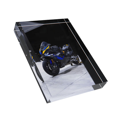 BMW M1000RR Motorcycle Acrylic Photo Block #003 - Throttle Designs