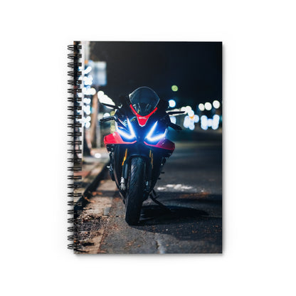 Aprilia RSV4 1100 Factory Motorcycle Spiral Notebook #015 - Throttle Designs