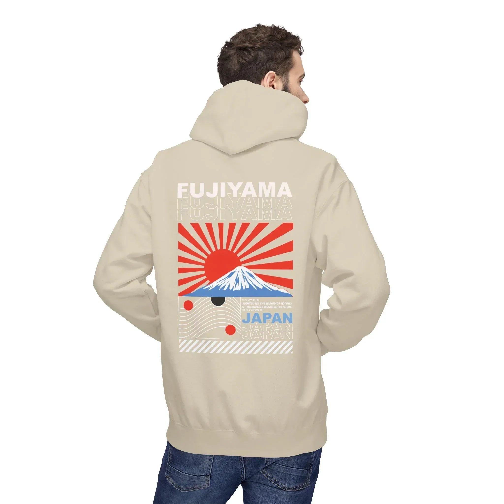 Fujiyama Japan Streetwear Cozy Fleece Hoodie - Ultimate Comfort & Style