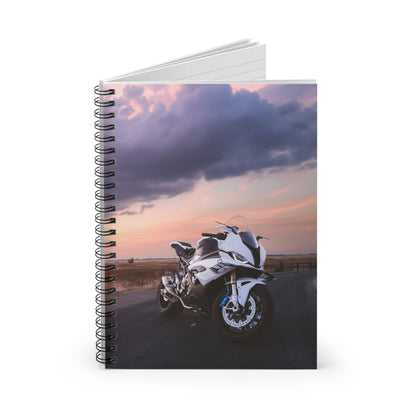 BMW S1000RR Motorcycle Spiral Notebook #114 - Throttle Designs