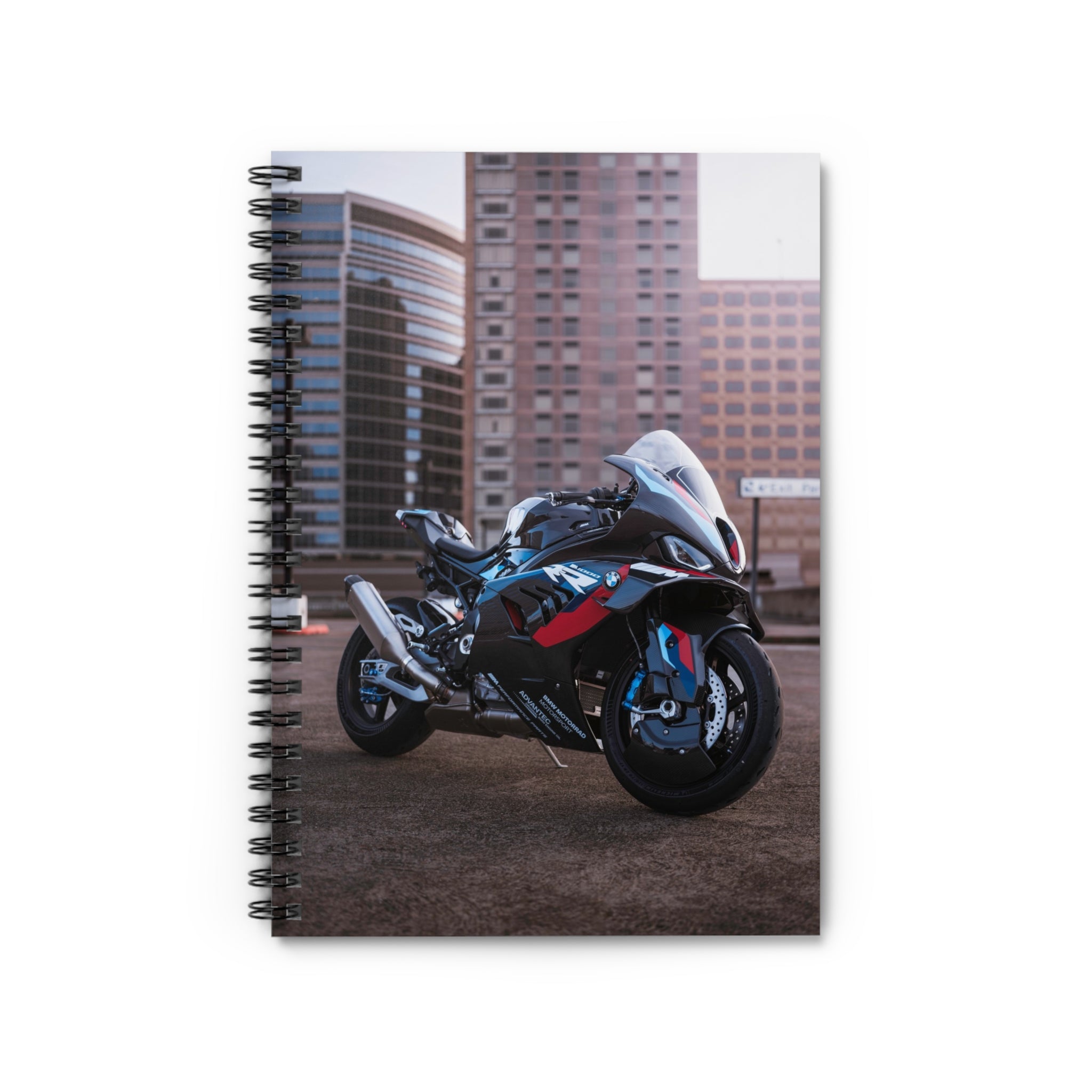 BMW M1000RR Motorcycle Spiral Notebook #009 - Throttle Designs