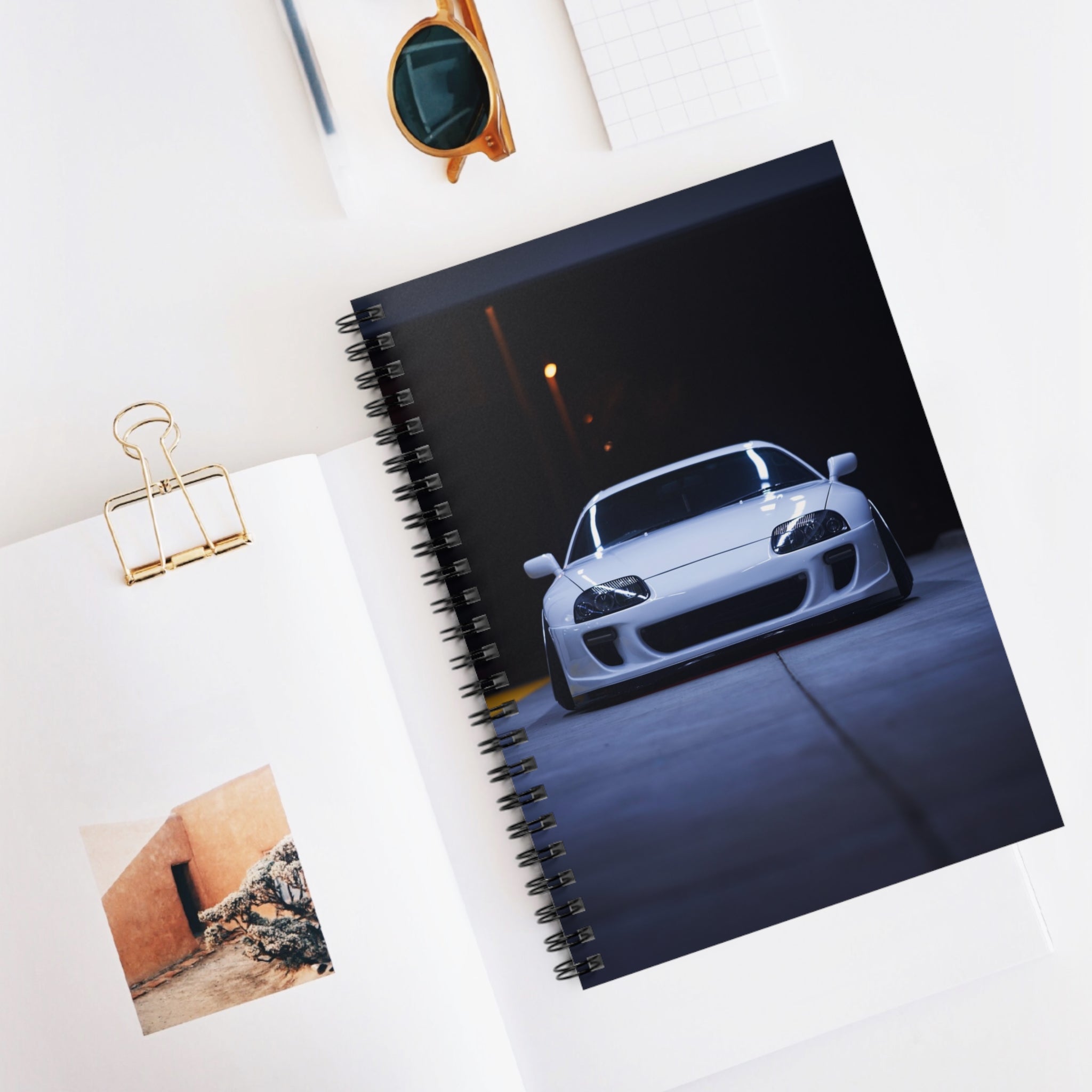 Toyota Supra Mk4 Automotive Spiral Notebook #004 - Throttle Designs