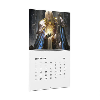 2027 Fantasy Character Art Wall Calendar – Mystical Heroes, Dream Worlds & Imaginative Artwork
