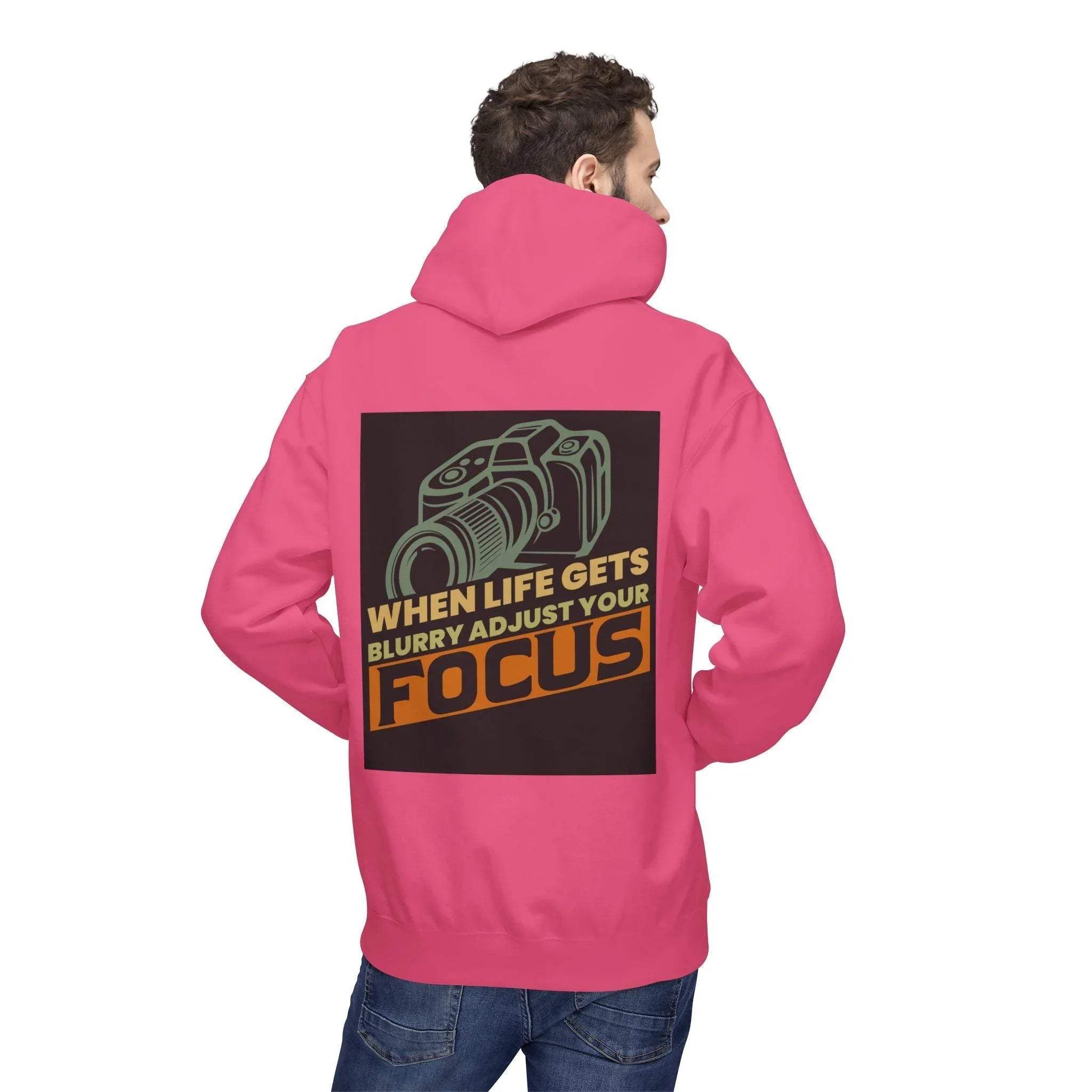 Ultimate Photographer's Fleece Hoodie: 'Adjust Your Focus' Comfort & Style