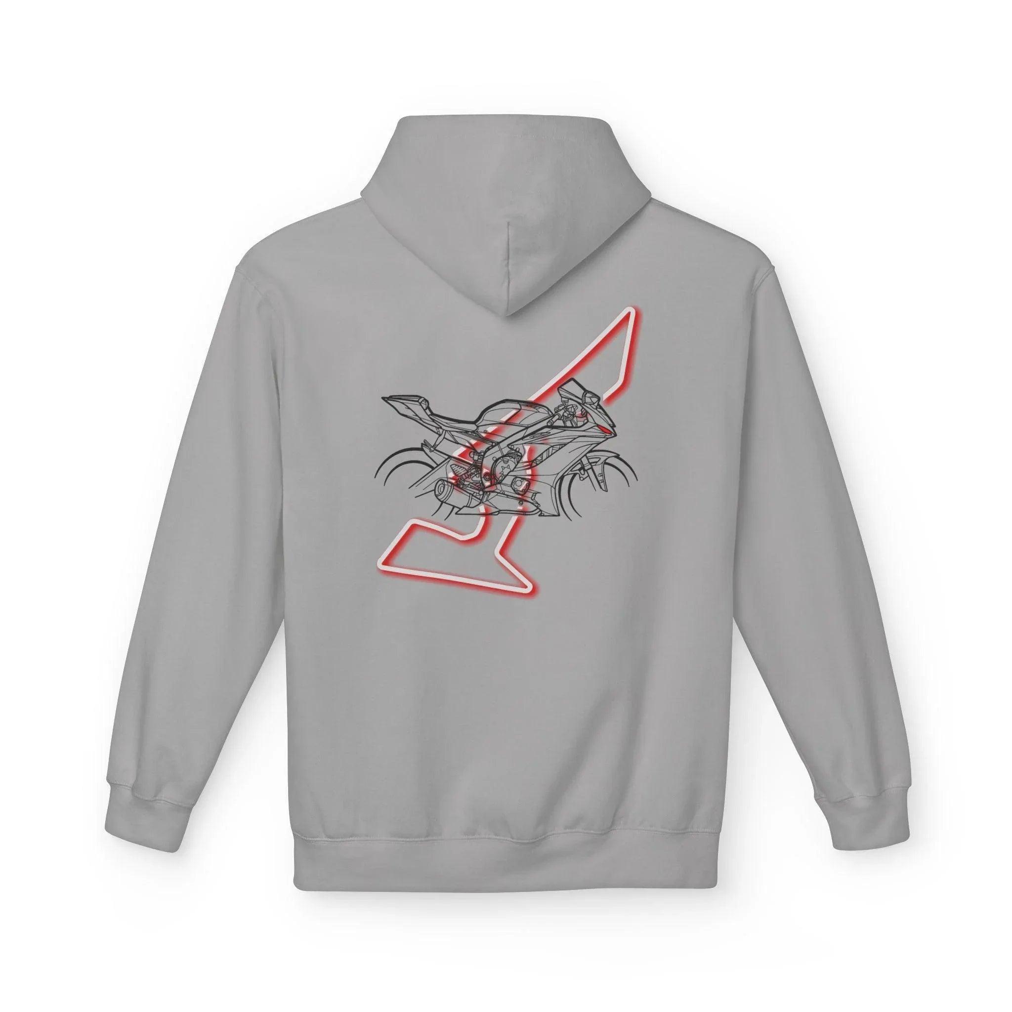 Yamaha R6 Red Eyes Hoodie - Ultimate Comfort for Racing Fans