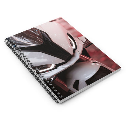 BMW S1000RR Motorcycle Spiral Notebook #006 - Throttle Designs