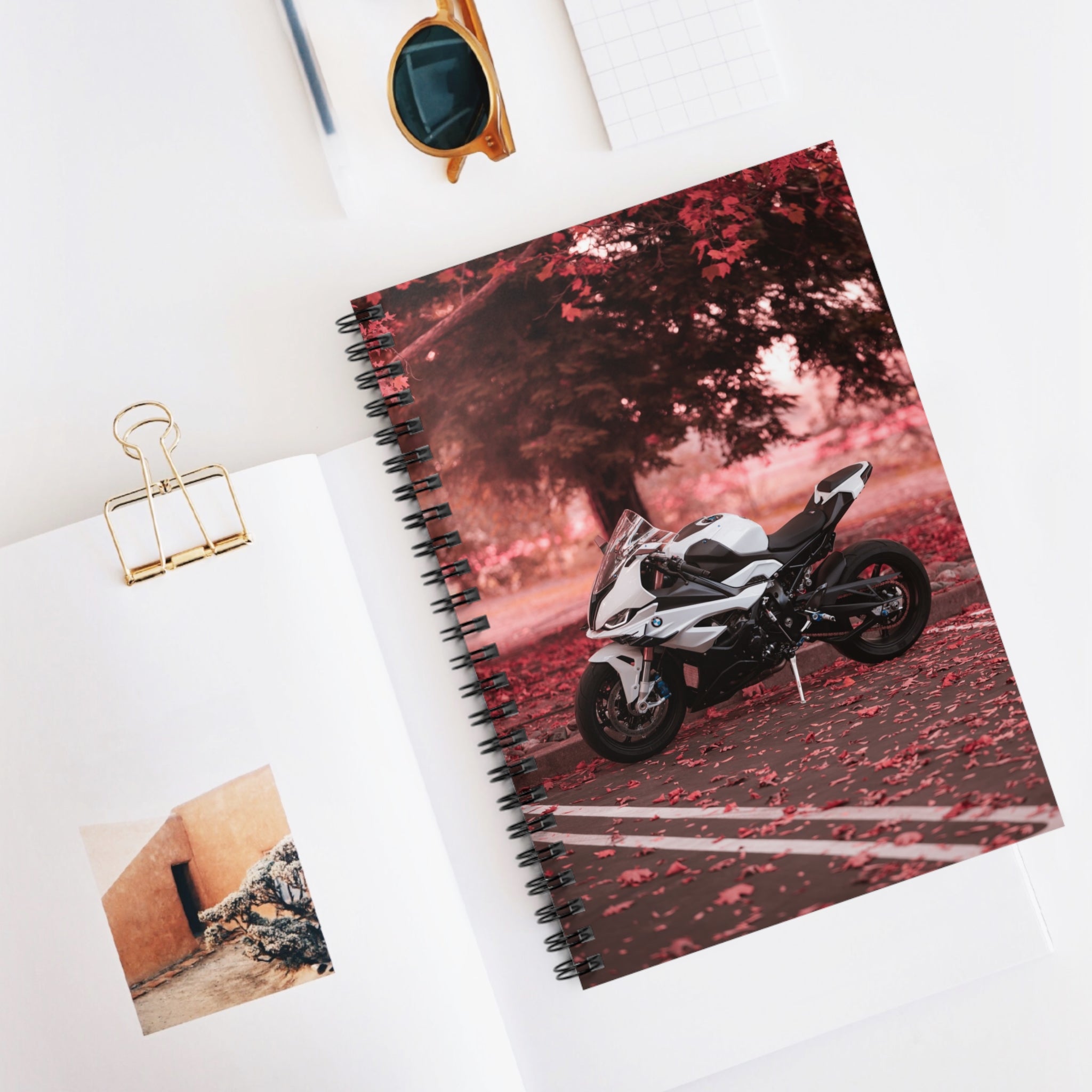 BMW S1000RR Motorcycle Spiral Notebook #017 - Throttle Designs