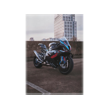 BMW M1000RR Motorcycle Acrylic Photo Block #007 - Throttle Designs