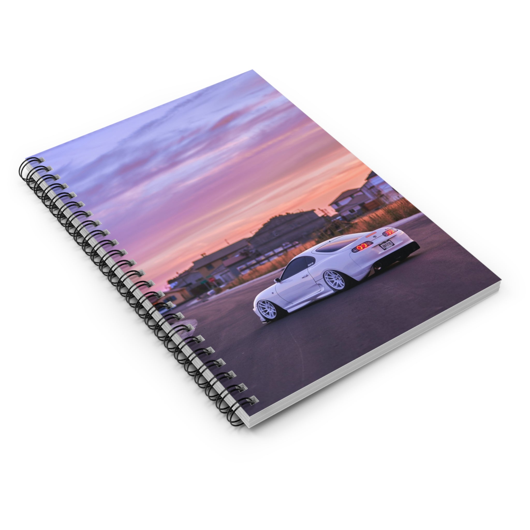 Toyota Supra Mk4 Automotive Spiral Notebook #001 - Throttle Designs