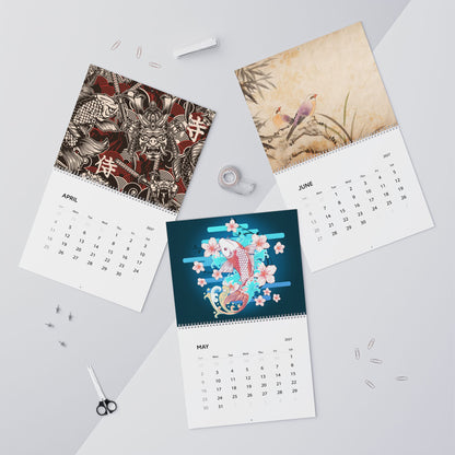 2027 Japan Inspired Wall Calendar – Japanese Aesthetic Artwork & Colorful Cultural Designs